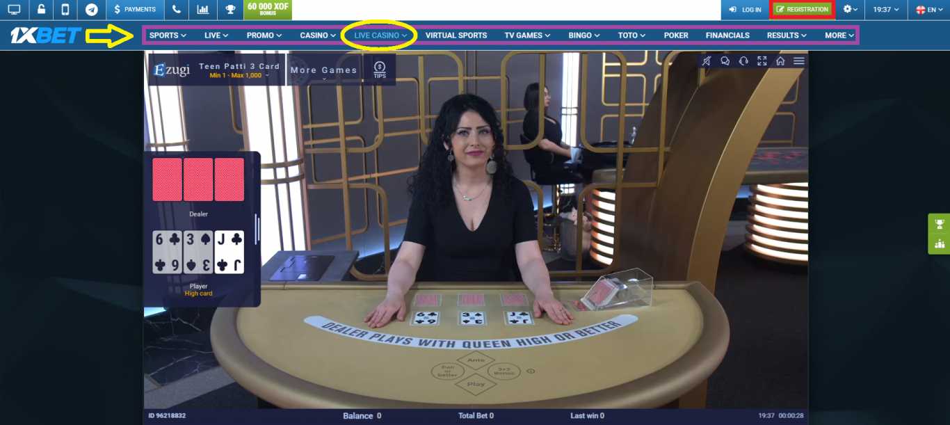 blackjack online casino live dealer